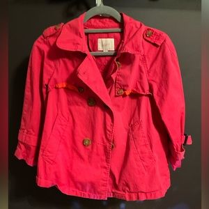 Pink LOFT pullover jacket